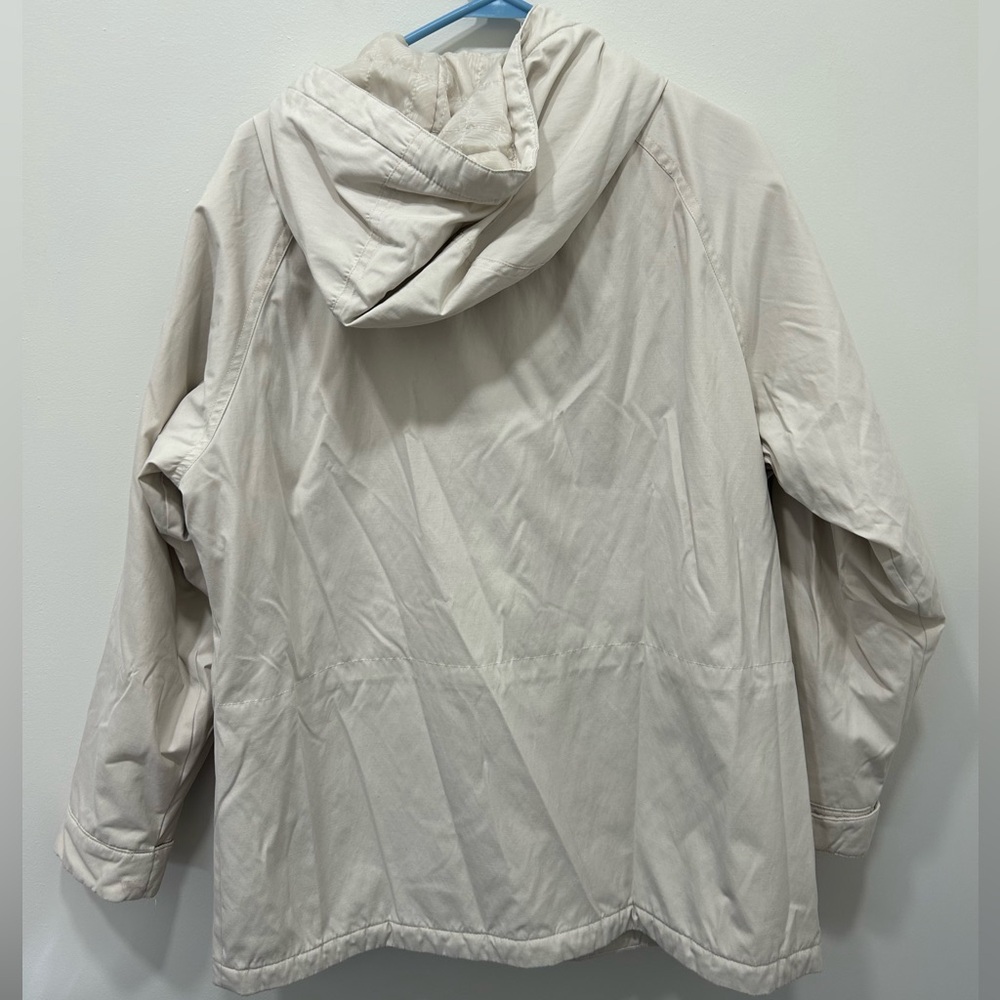 River Edge Jacket Size XL Ivory White By Zeroxposur Women’s Plaid Vintage - Picture 6 of 9